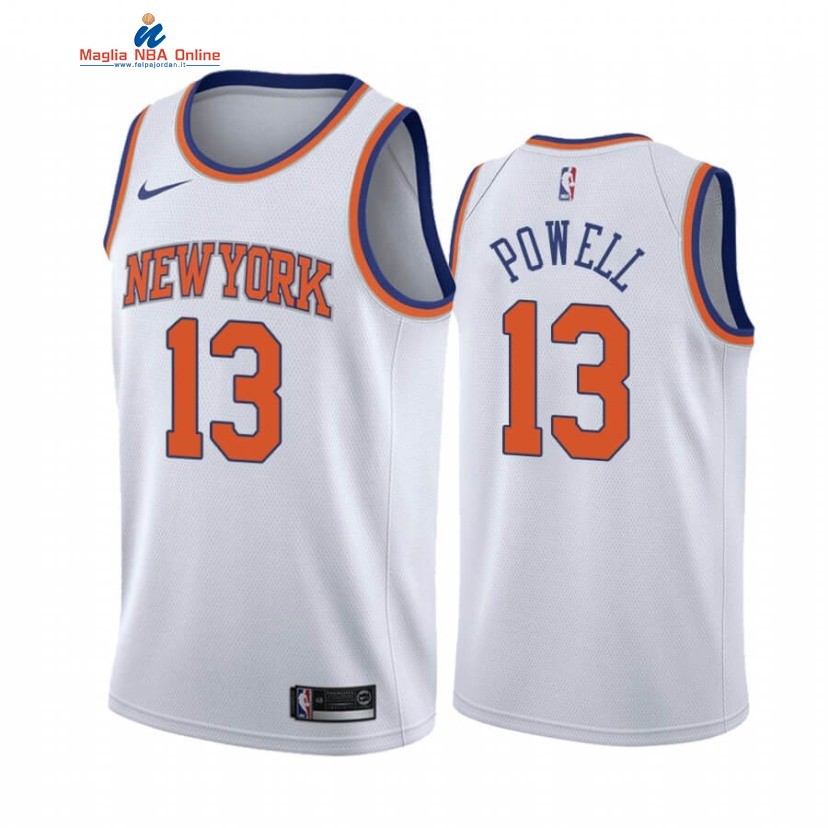 Maglia NBA Nike New York Knicks #13 Myles Powell Bianco Association 2020-21 Acquista