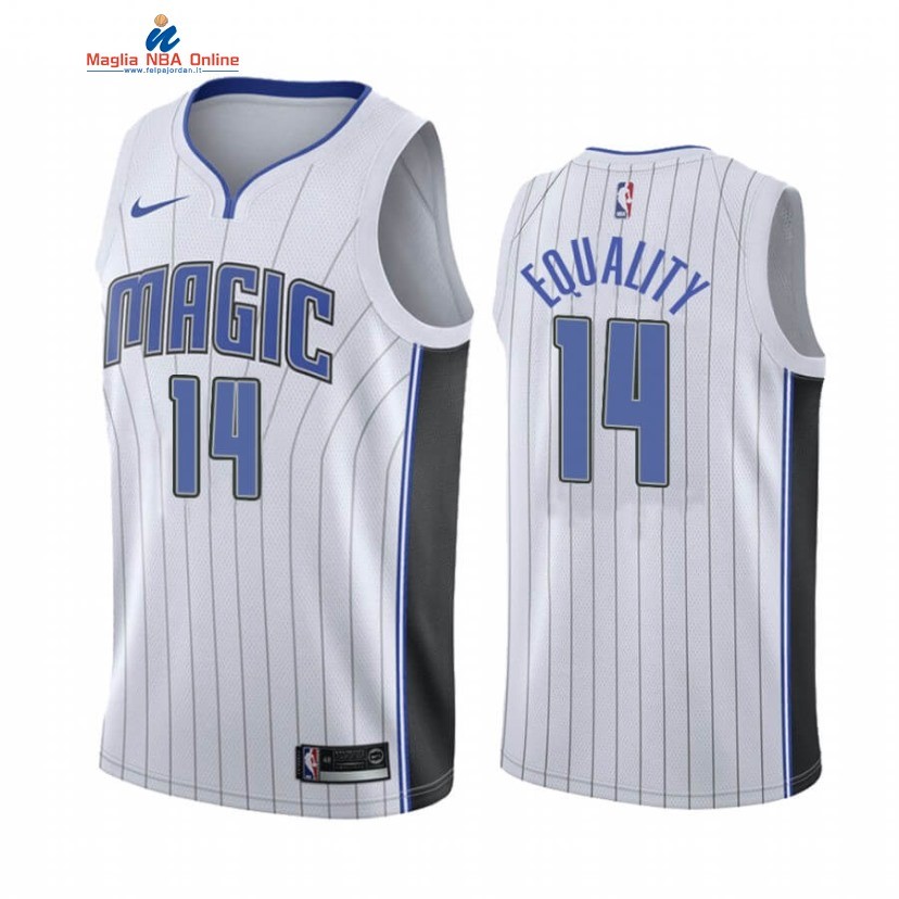 Maglia NBA Nike Orlando Magic #14 D.J. Augustin Bianco Association 2020-21 Acquista