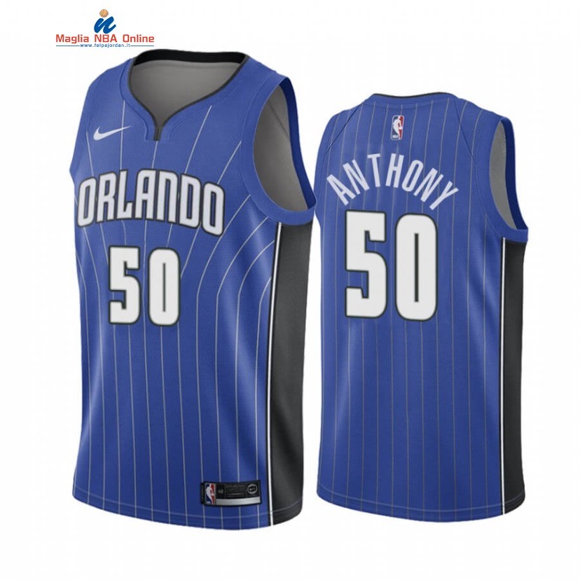 Maglia NBA Nike Orlando Magic #50 Cole Anthony Blu Icon 2020-21 Acquista