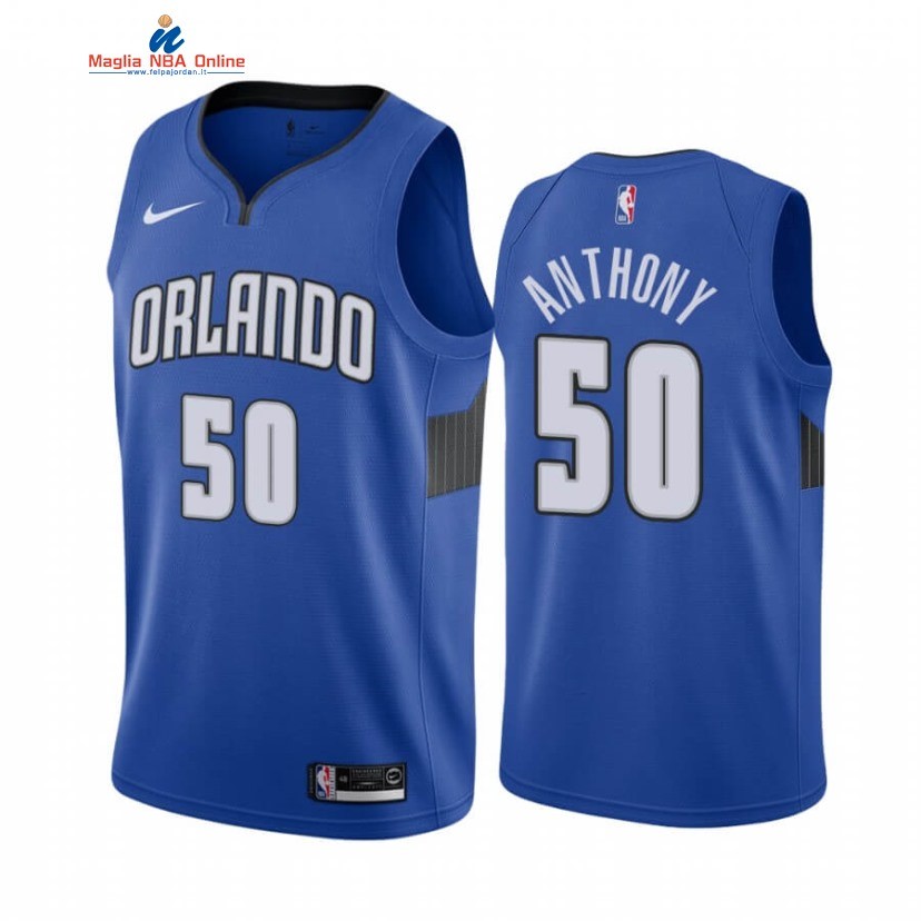 Maglia NBA Nike Orlando Magic #50 Cole Anthony Blu Statement 2020-21 Acquista