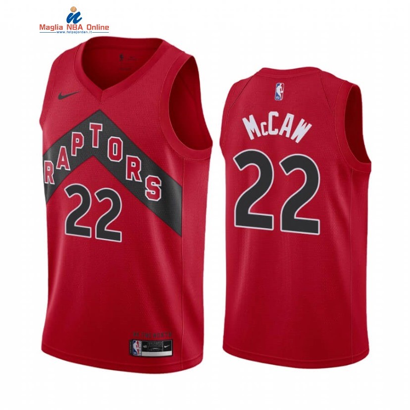 Maglia NBA Nike Toronto Raptors #22 Patrick McCaw Rosso Icon 2020-21 Acquista