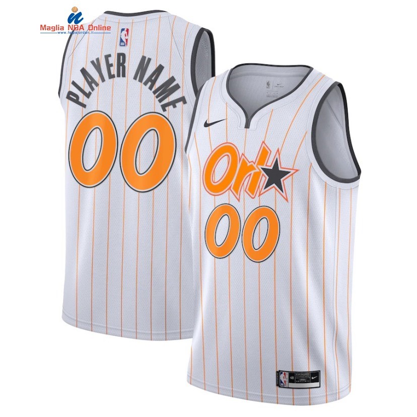 Maglia NBA Orlando Magic #00 Personalizzate Bianco Città 2020-21 Acquista