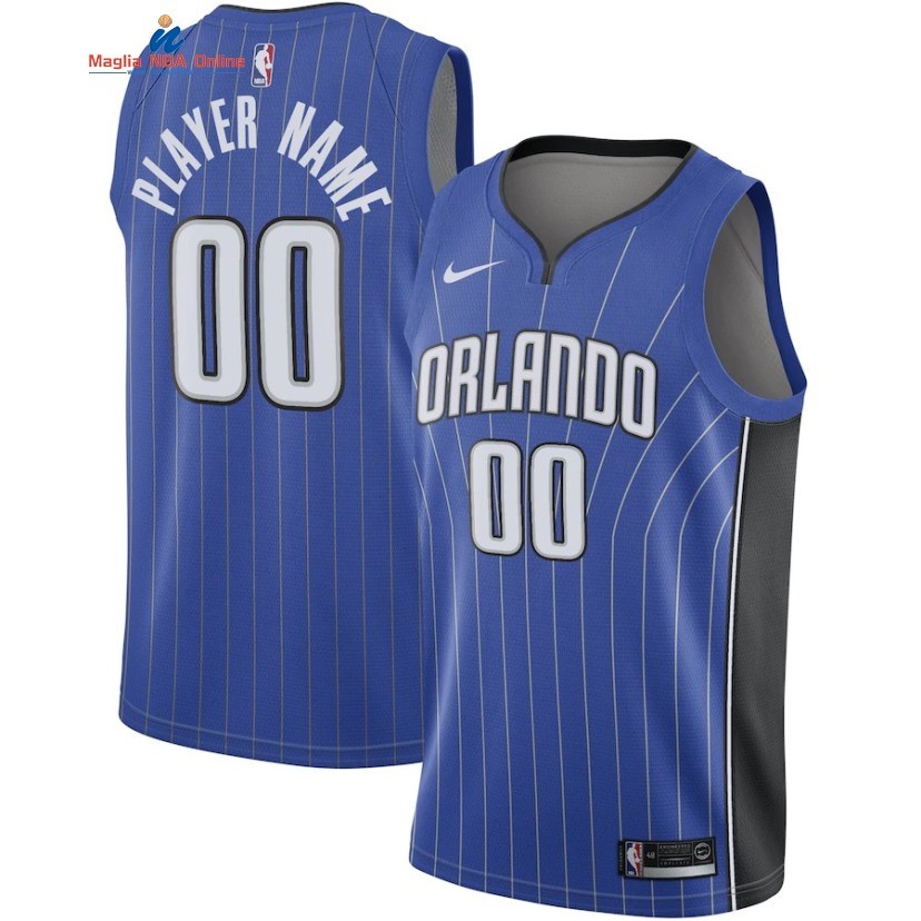 Maglia NBA Orlando Magic #00 Personalizzate Blu Icon 2019-20 Acquista