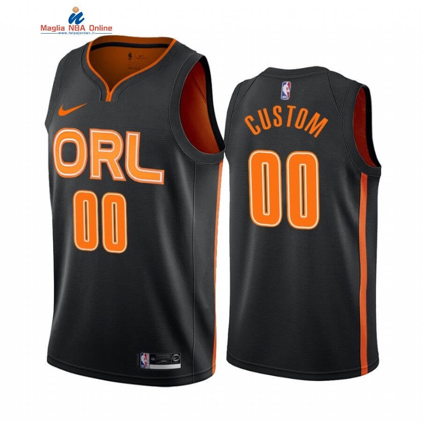 Maglia NBA Orlando Magic #00 Personalizzate Nero Città 2019-20 Acquista