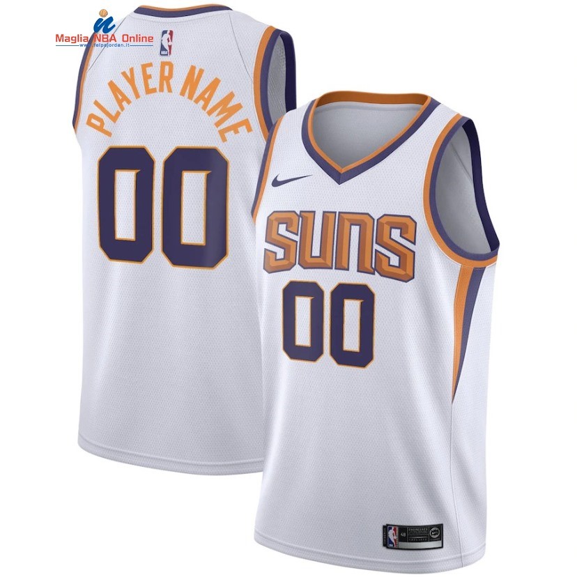 Maglia NBA Phoenix Suns #00 Personalizzate Bianco Association 2019-20 Acquista