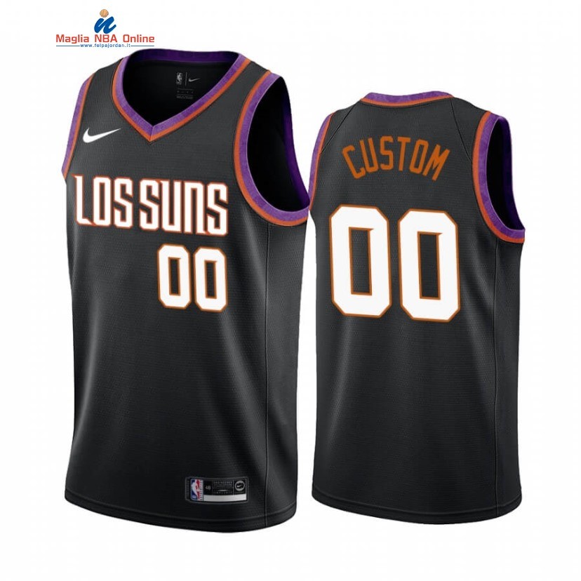 Maglia NBA Phoenix Suns #00 Personalizzate Nero Città 2019-20 Acquista