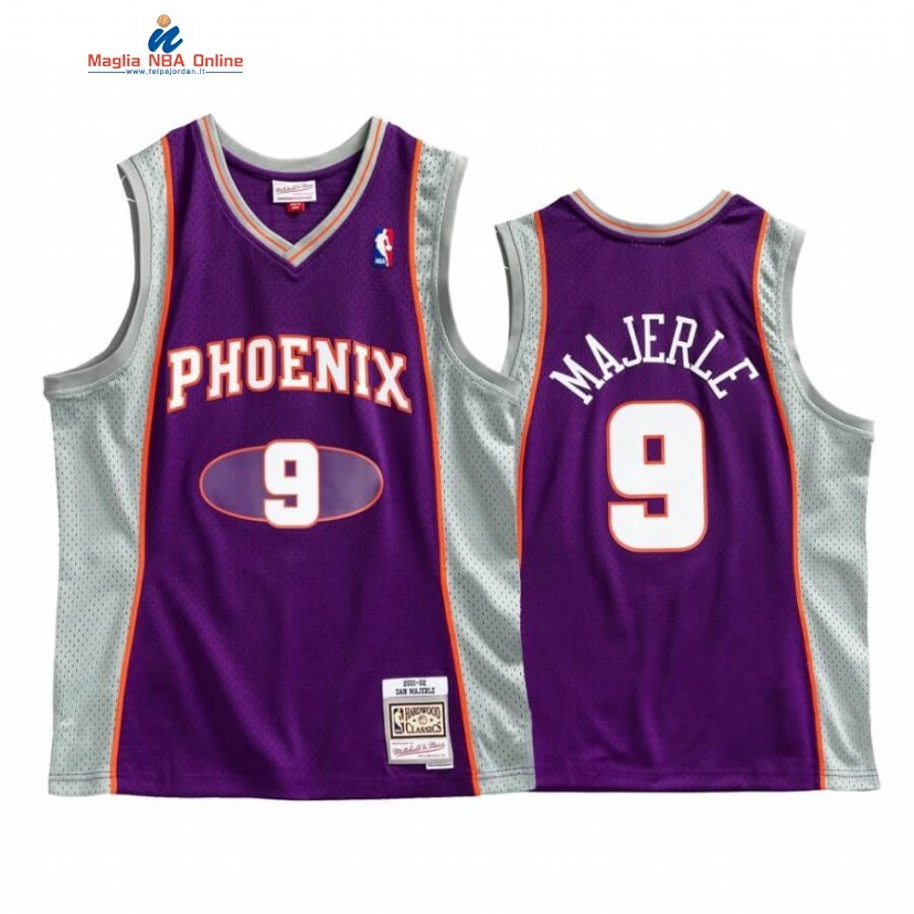 Maglia NBA Phoenix Suns #9 Dan Majerle Porpora Hardwood Classics Acquista