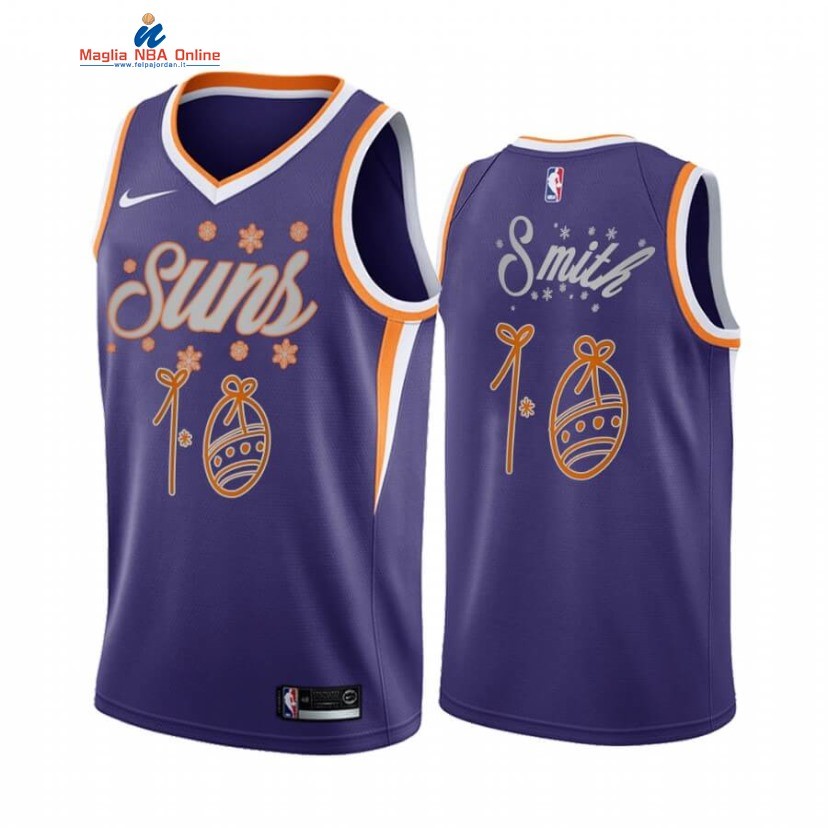 Maglia NBA Phoenix Suns 2020 Natale #10 Jalen Smith Porpora Acquista