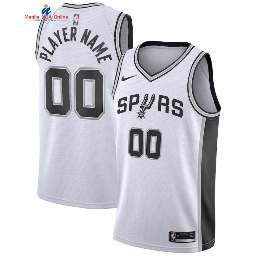 Maglia NBA San Antonio Spurs #00 Personalizzate Bianco Association 2019-20 Acquista