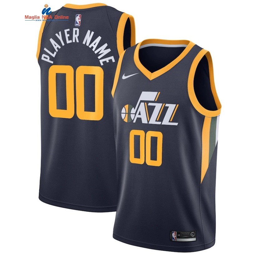 Maglia NBA Utah Jazz #00 Personalizzate Marino Icon 2019-20 Acquista