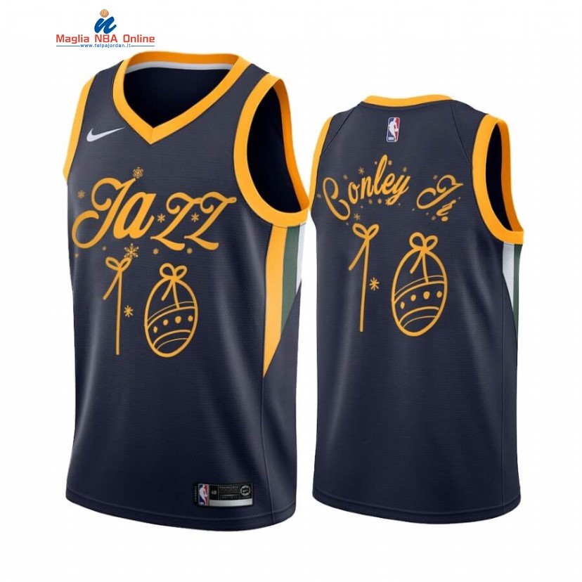 Maglia NBA Utah Jazz 2020 Natale #10 Mike Conley Jr. Marino Acquista