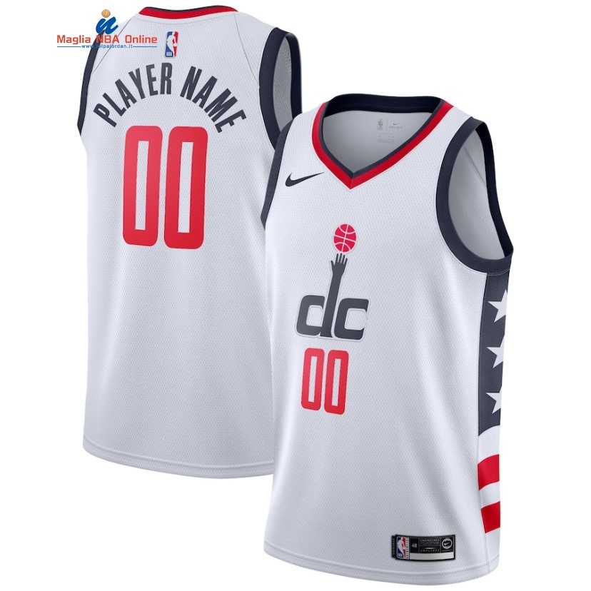 Maglia NBA Washington Wizards #00 Personalizzate Bianco Città 2019-20 Acquista