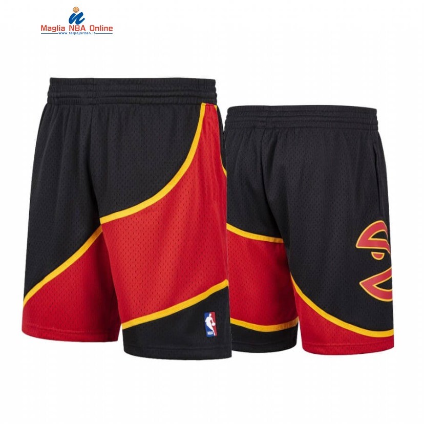 Pantaloni Basket Atlanta Hawks Nike Nero Hardwood Classics Acquista