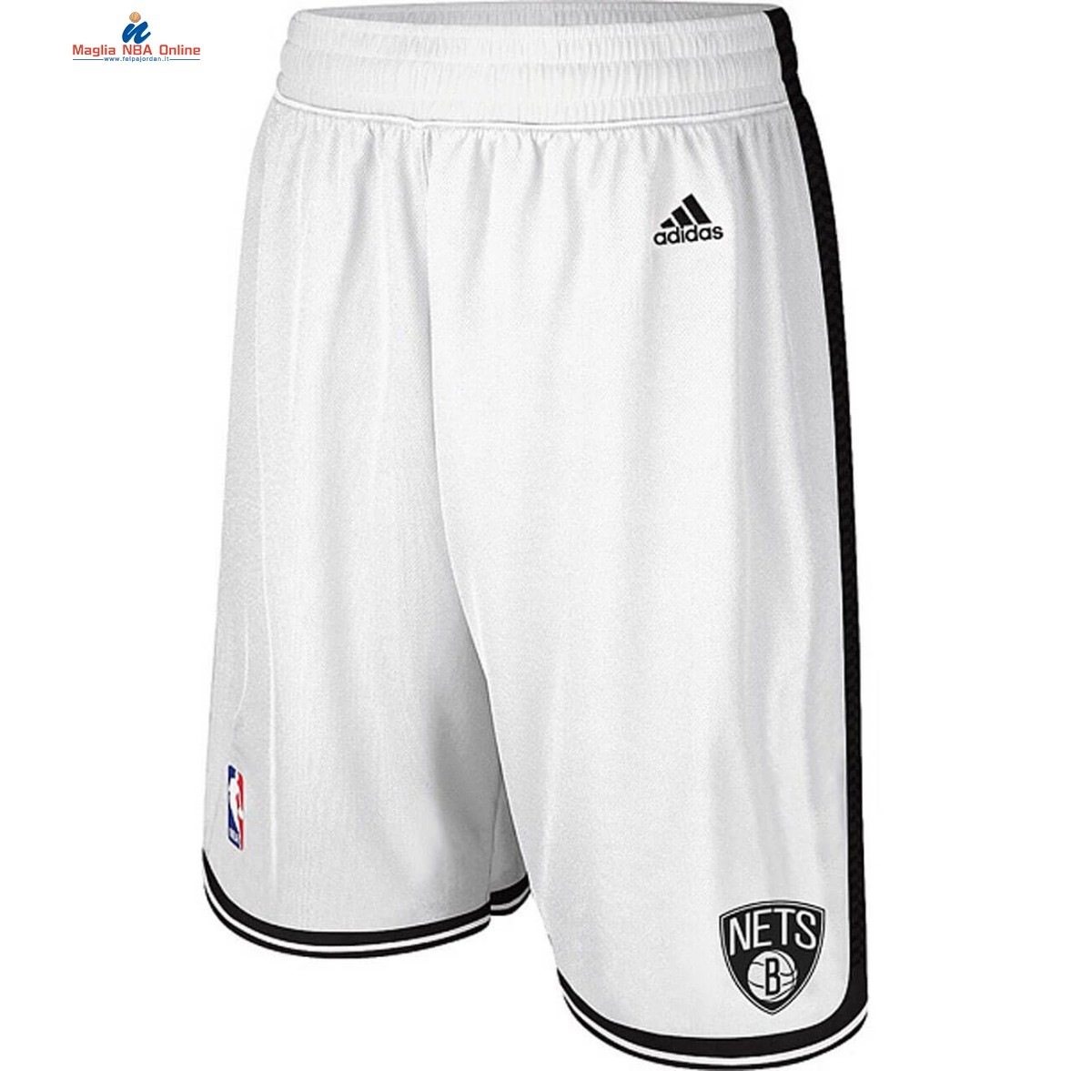 Pantaloni Basket Brooklyn Nets Bianco 2020 Acquista