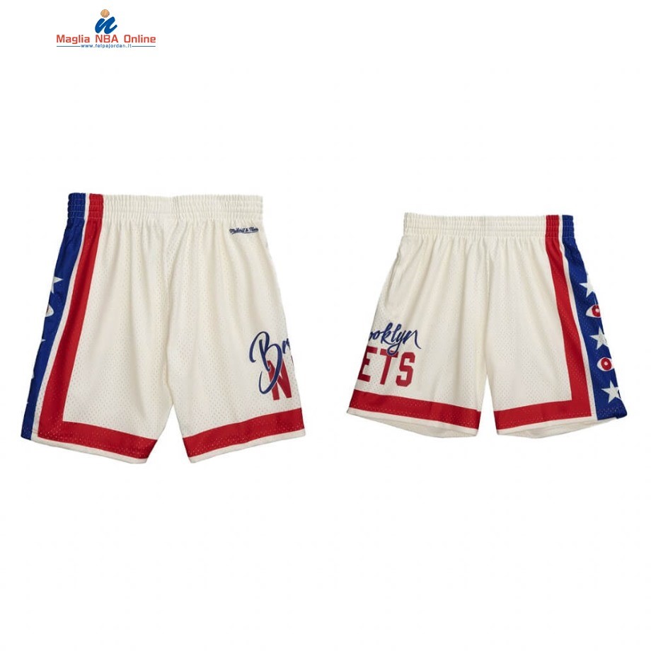 Pantaloni Basket Brooklyn Nets Joey Bada$$ X BR Remix Bianco Acquista