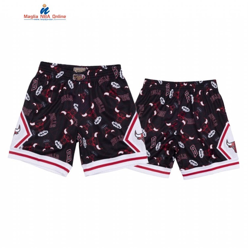 Pantaloni Basket Chicago Bulls Nero Hardwood Classics 2020 Acquista