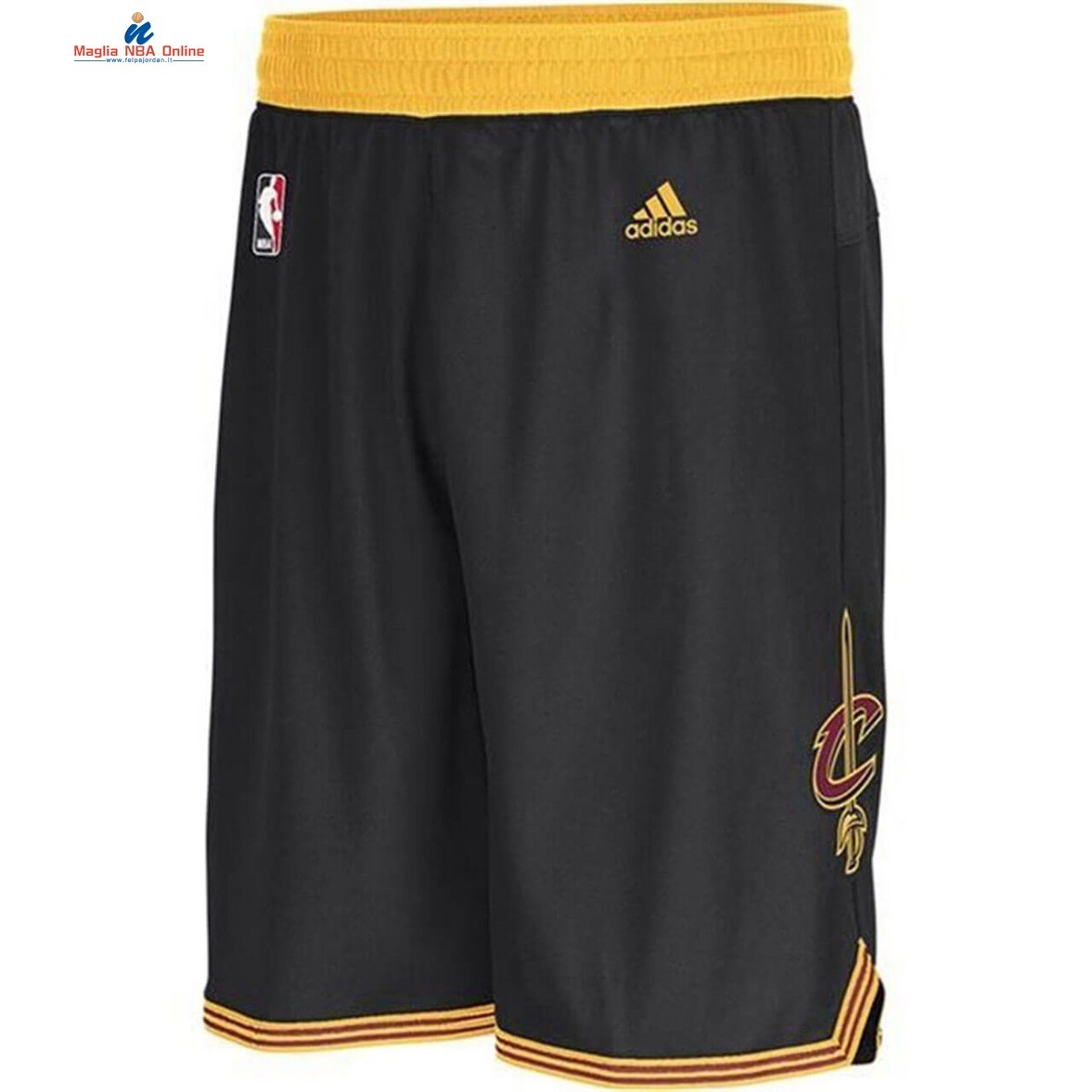 Pantaloni Basket Cleveland Cavaliers Nero 2020 Acquista