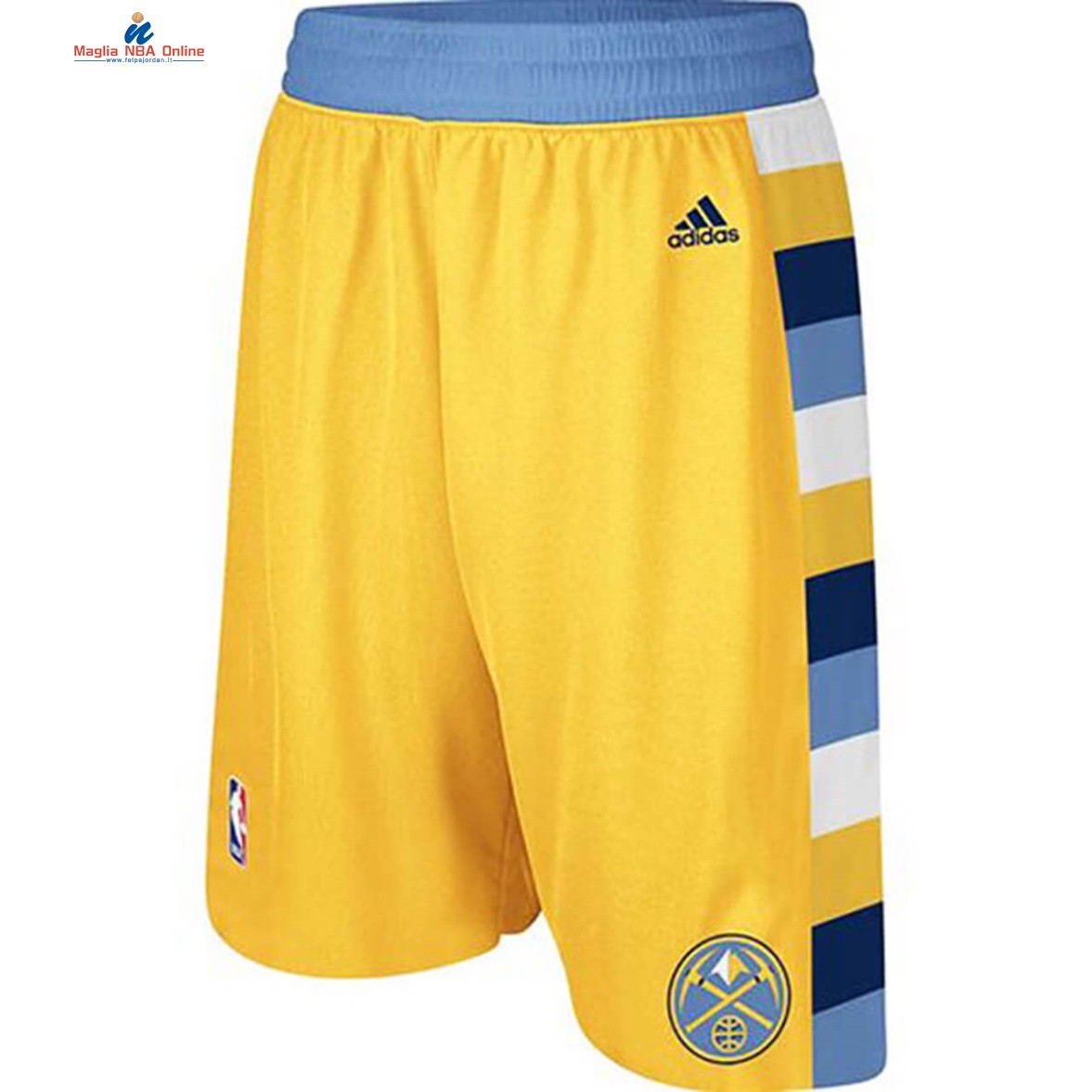 Pantaloni Basket Denver Nuggets Revolution 30 Oro 2020 Acquista