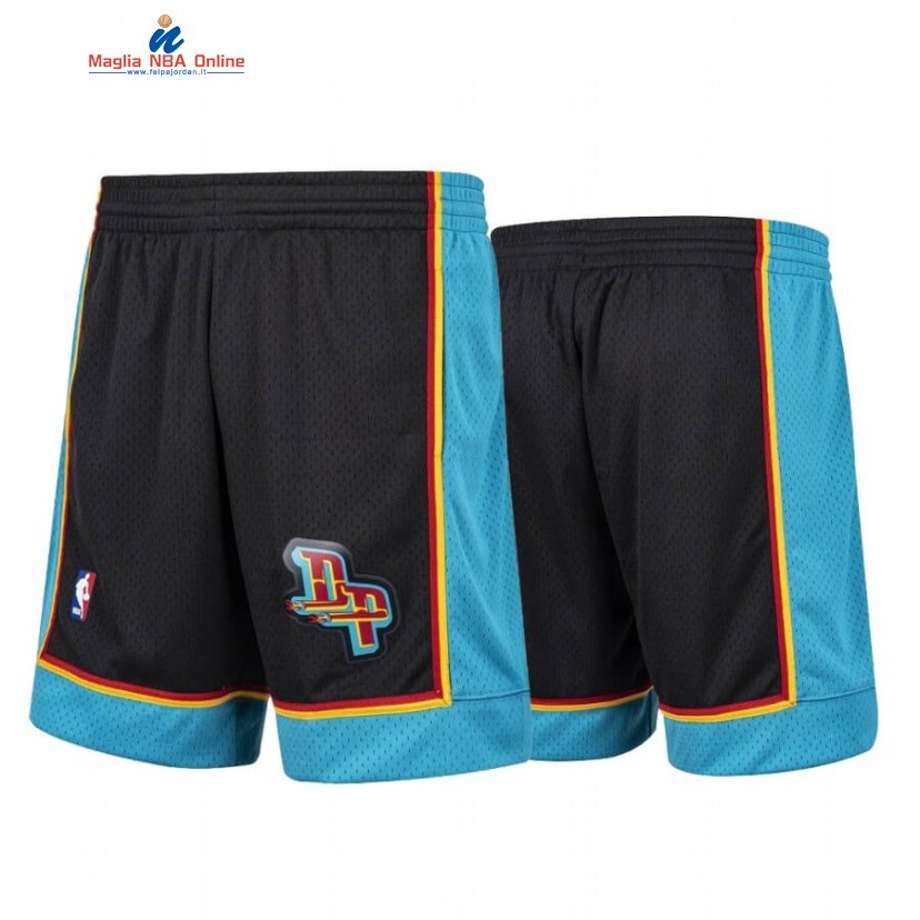 Pantaloni Basket Detroit Pistons Nero Hardwood Classics 2020 Acquista