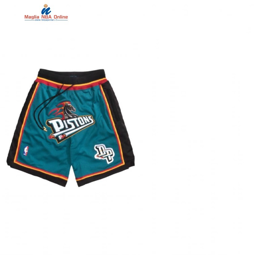 Pantaloni Basket Detroit Pistons Teal 2020 Acquista