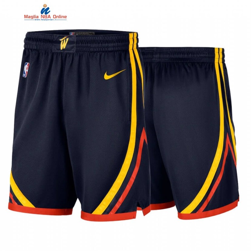 Pantaloni Basket Golden State Warriors Marino Città 2020-21 Acquista