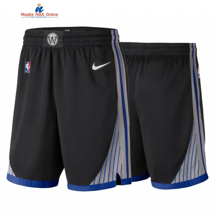 Pantaloni Basket Golden State Warriors Nero Città 2019-20 Acquista