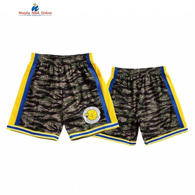 Pantaloni Basket Golden State Warriors Verde Hardwood Classics 2020 Acquista