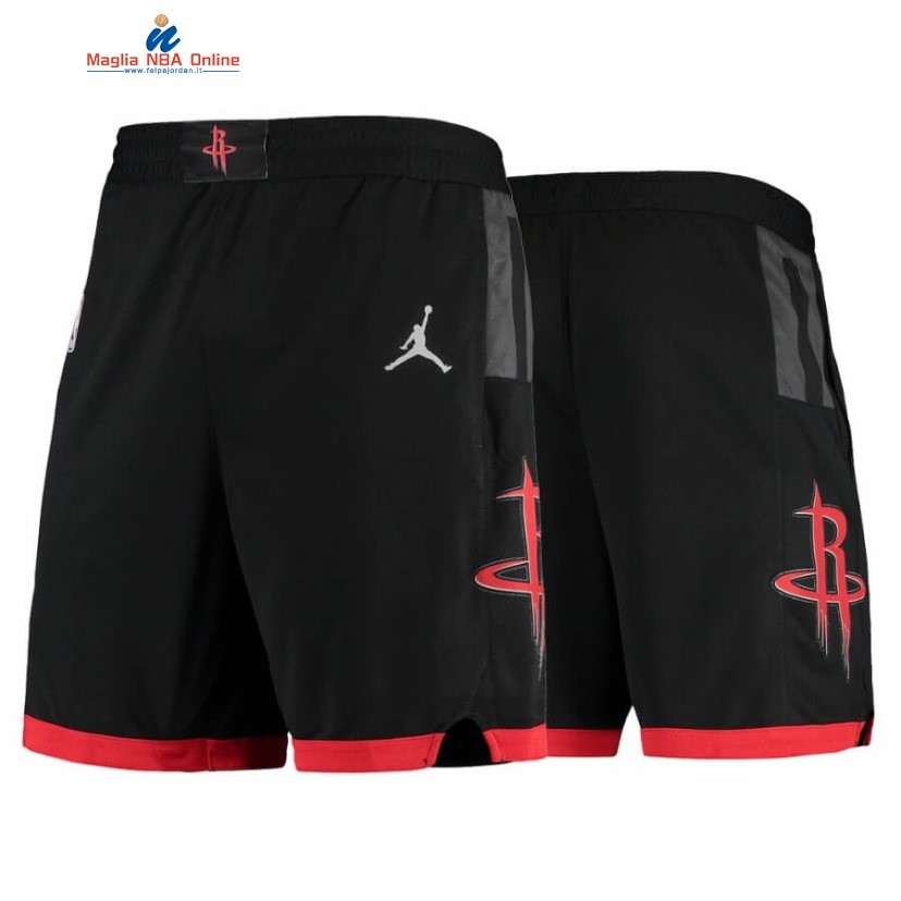 Pantaloni Basket Houston Rockets Nero Association 2020 Acquista