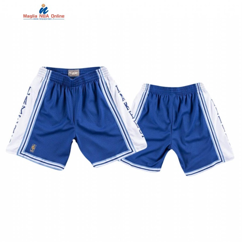 Pantaloni Basket Los Angeles Lakers Blu Hardwood Classics Acquista