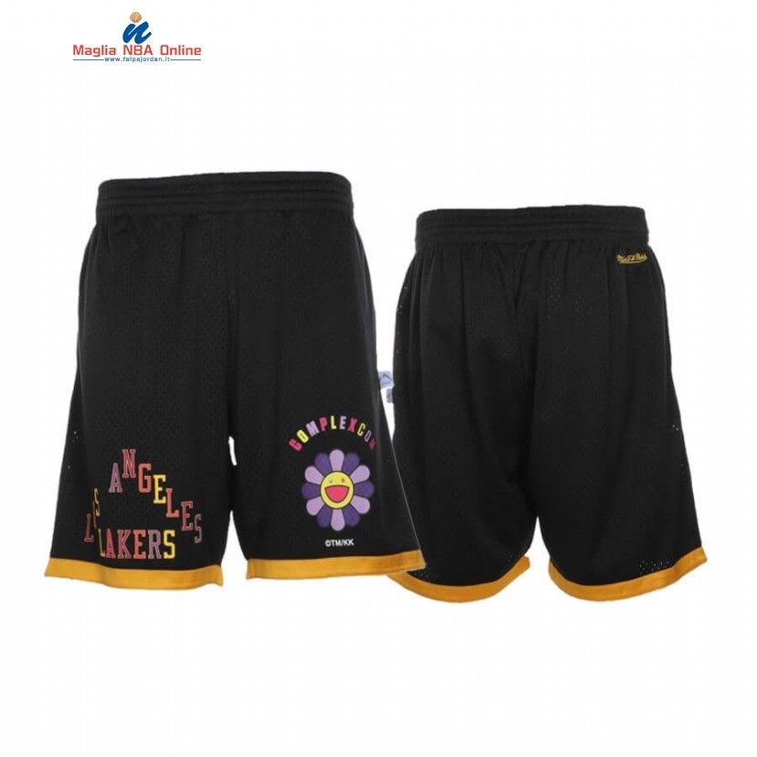 Pantaloni Basket Los Angeles Lakers Takashi Murakami Nero 2020 Acquista