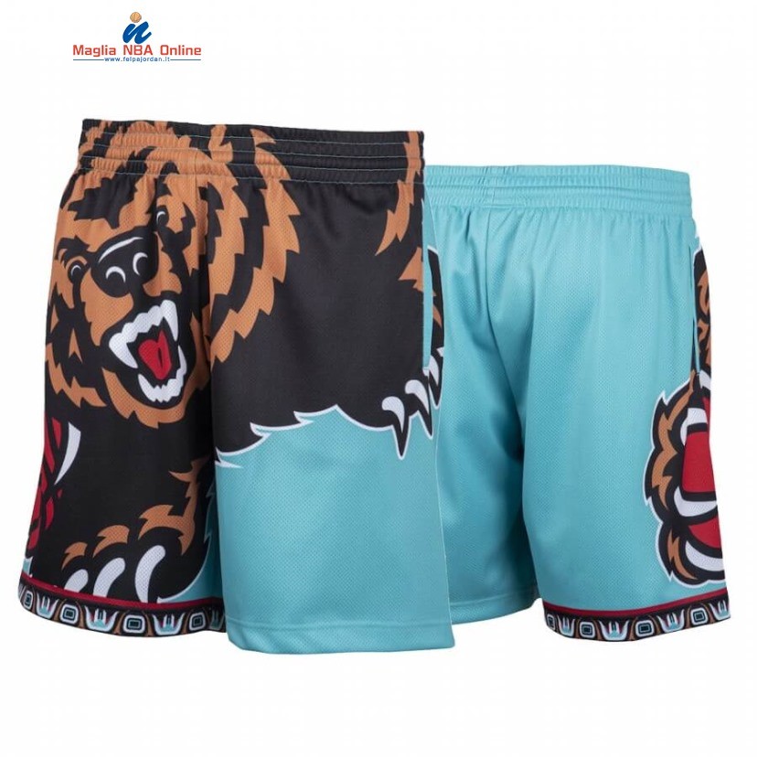 Pantaloni Basket Memphis Grizzlies Big Face Blu Hardwood Classics Acquista