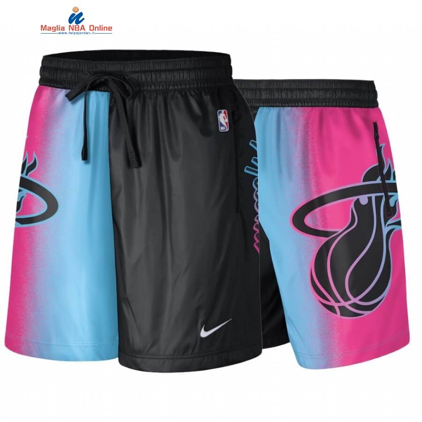Pantaloni Basket Miami Heat Nero Città 2020-21 Acquista