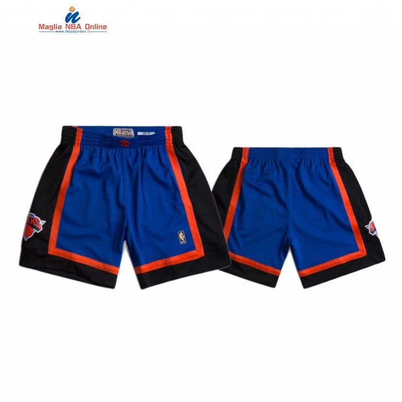 Pantaloni Basket New York Knicks Mitchell & Ness Marino Hardwood Classics Acquista