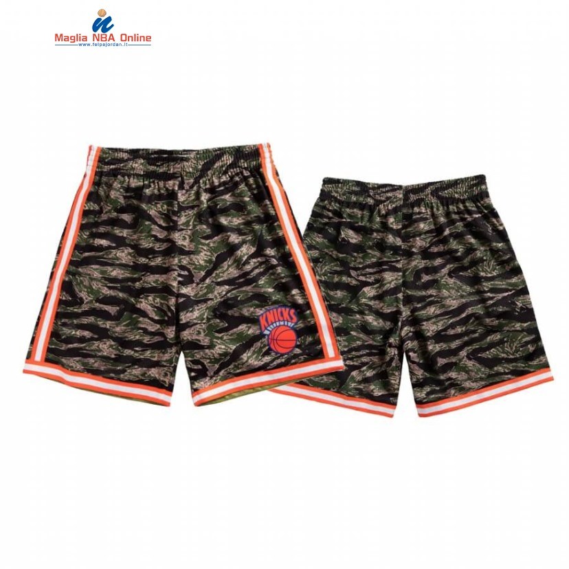 Pantaloni Basket New York Knicks Verde Hardwood Classics Acquista