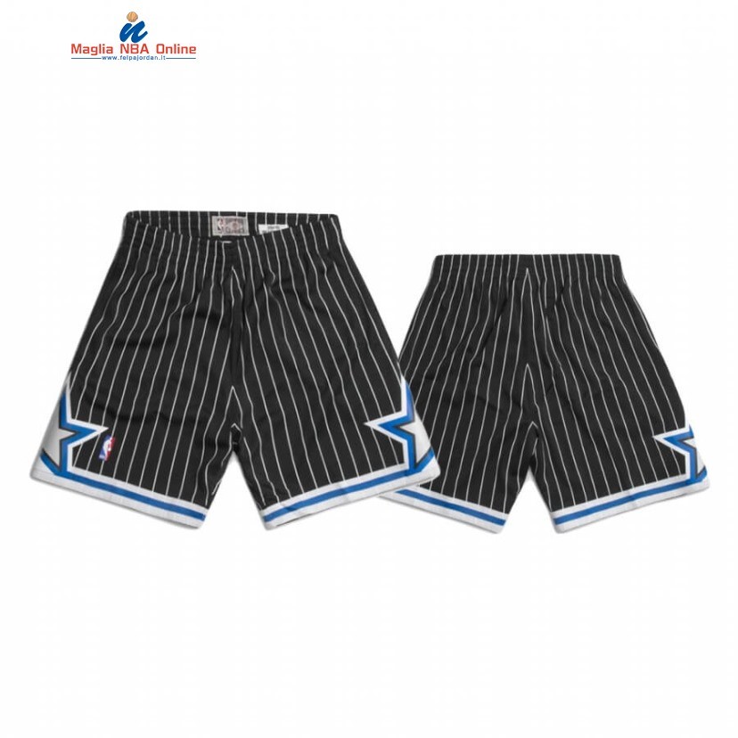 Pantaloni Basket Orlando Magic Mitchell & Ness Nero Hardwood Classics Acquista