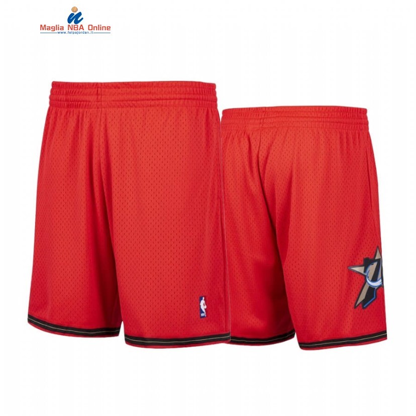 Pantaloni Basket Philadelphia Sixers Rosso Hardwood Classics 2020 Acquista