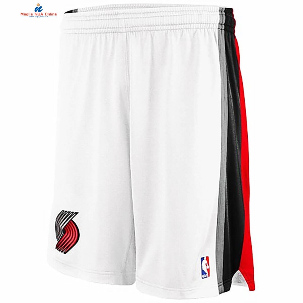 Pantaloni Basket Portland Trail Blazers Bianco Rosso Acquista