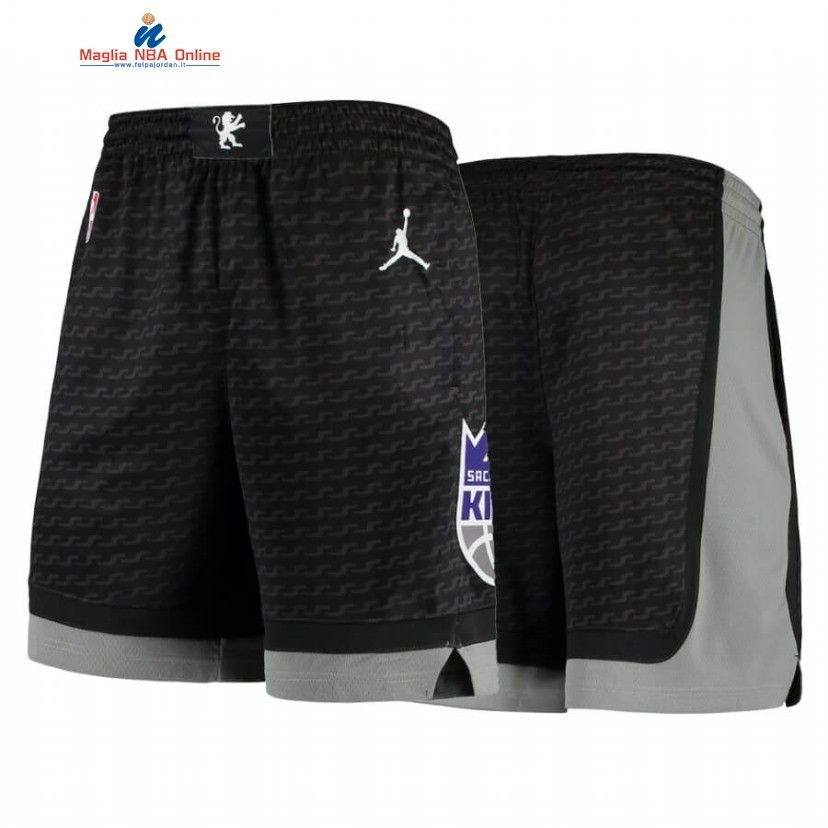 Pantaloni Basket Sacramento Kings Nero Association 2020 Acquista