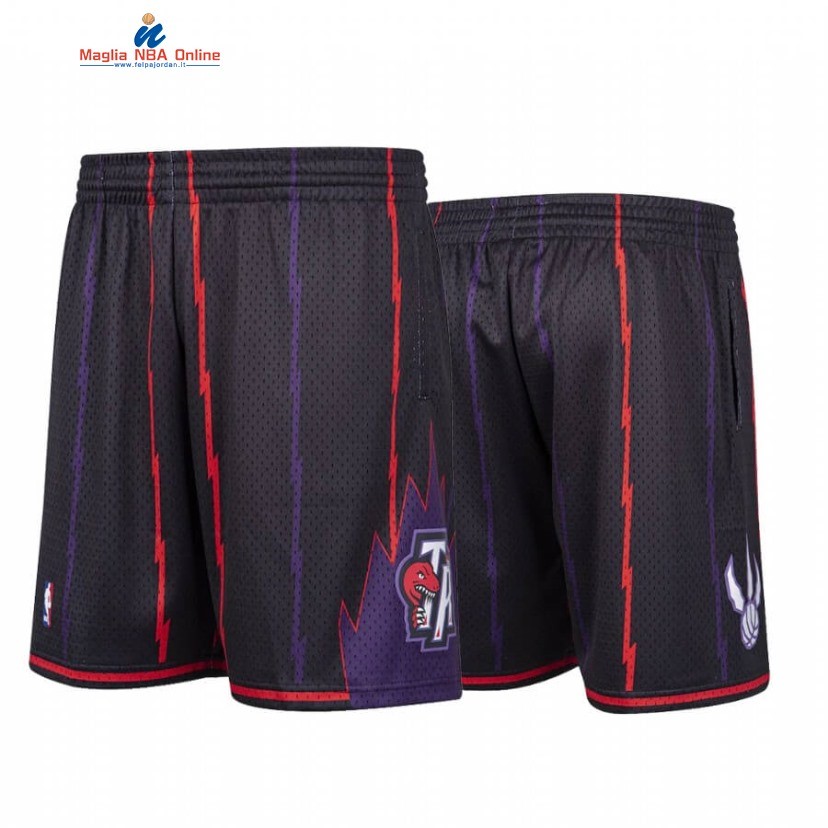 Pantaloni Basket Toronto Raptors Nero Hardwood Classics Acquista