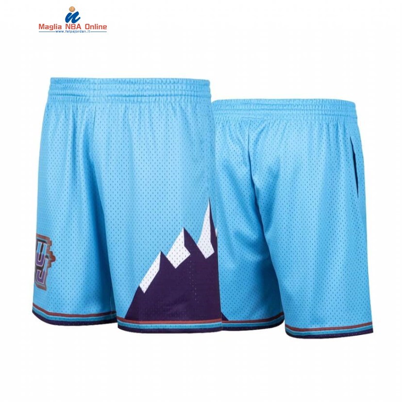 Pantaloni Basket Utah Jazz Blu Hardwood Classics Acquista