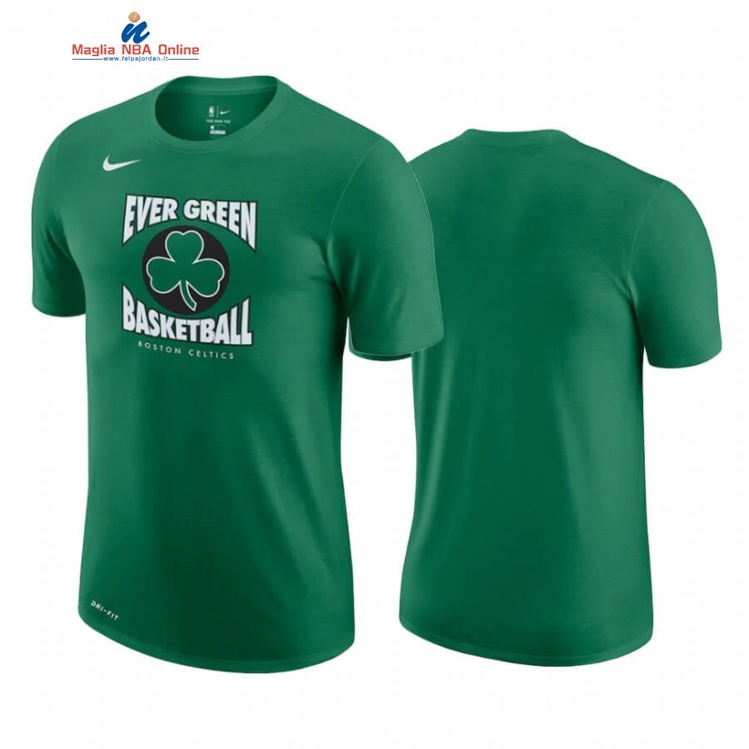 T-Shirt Boston Celtics Story Verde Città 2020-21 Acquista