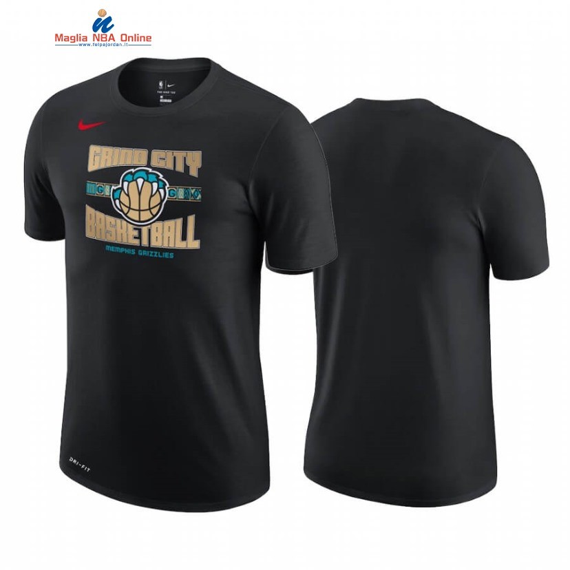 T-Shirt Memphis Grizzlies Story Nero Città 2020-21 Acquista