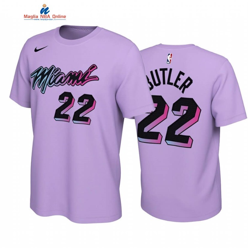 T-Shirt Miami Heat #22 Jimmy Butler Rosa 2020-21 Acquista