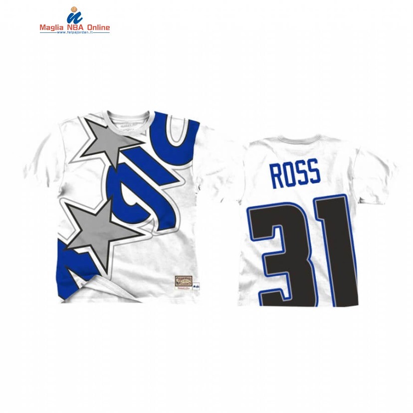 T-Shirt Orlando Magic #31 Terrence Ross Big Face Bianco 2020 Acquista