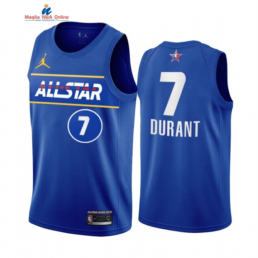 Maglia NBA 2021 All Star #7 Kevin Durant Blu Acquista