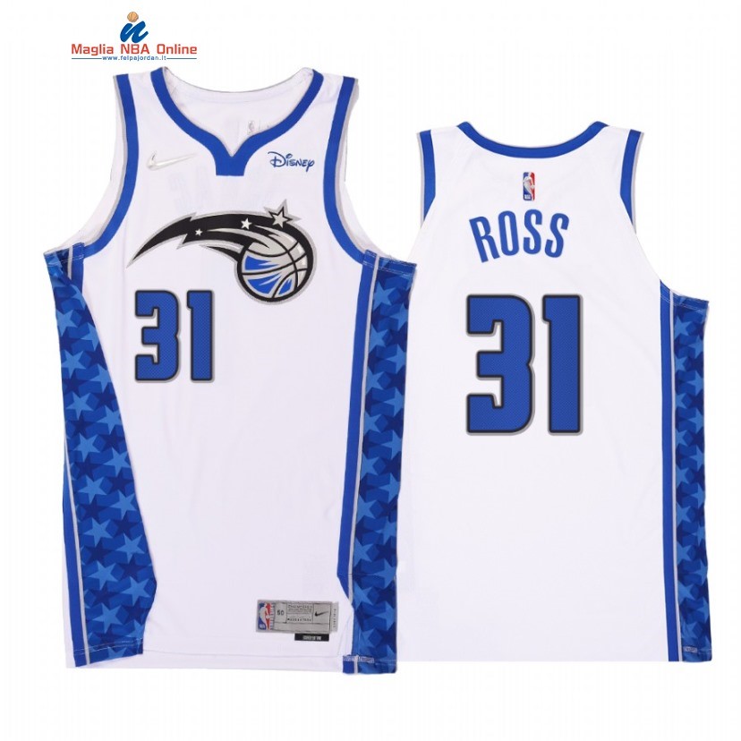 Maglia NBA Earned Edition Orlando Magic #31 Terrence Ross Bianco 2020-21 Acquista