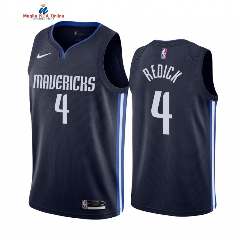Maglia NBA Nike Dallas Mavericks #4 J.J. Redick Marino Statement 2021 Acquista