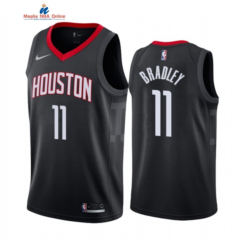 Maglia NBA Nike Houston Rockets #11 Avery Bradley Nero Statement 2021 Acquista