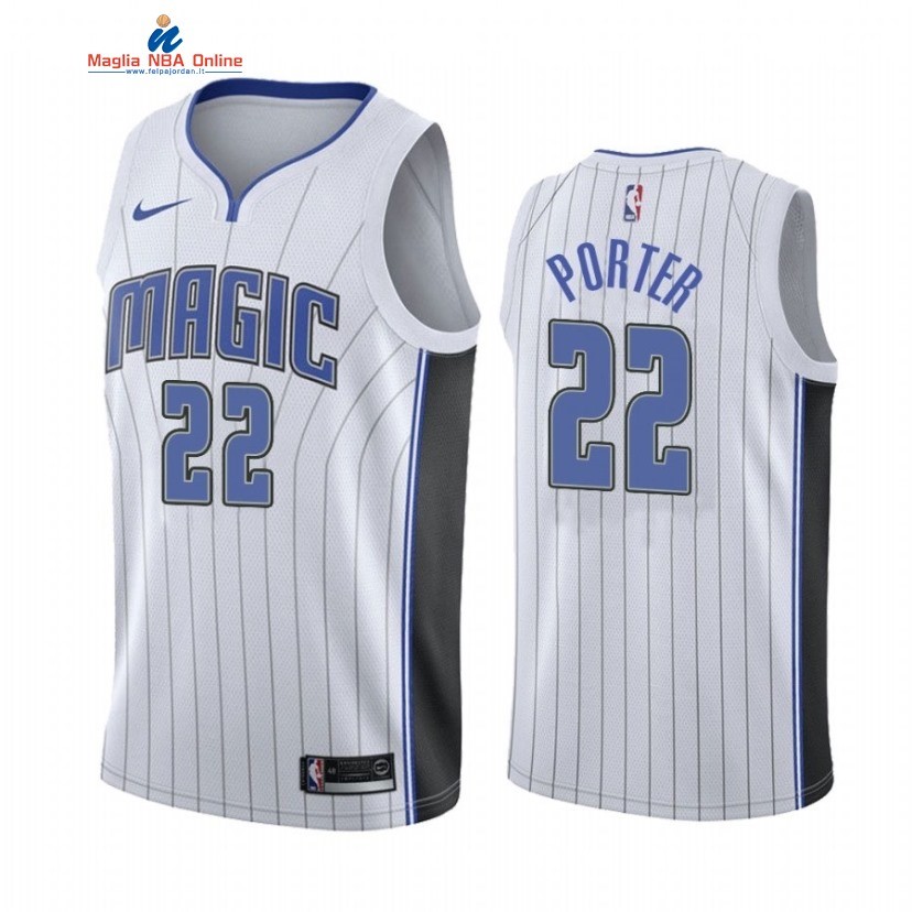 Maglia NBA Nike Orlando Magic #22 Otto Porter Bianco Association 2021 Acquista