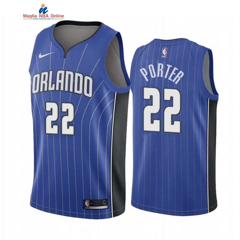 Maglia NBA Nike Orlando Magic #22 Otto Porter Blu Icon 2021 Acquista